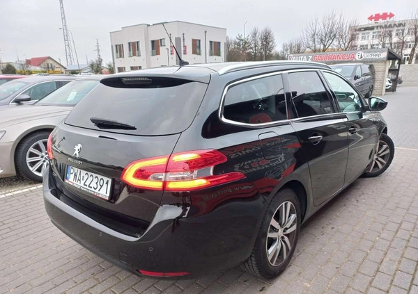 Peugeot 308 cena 53900 przebieg: 85000, rok produkcji 2019 z Żywiec małe 301